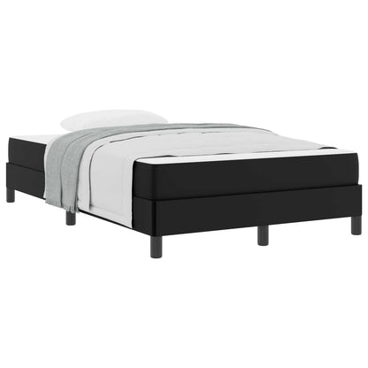 Struttura del letto con materasso Nero 120 x 190 cm Tessuto | homemem39