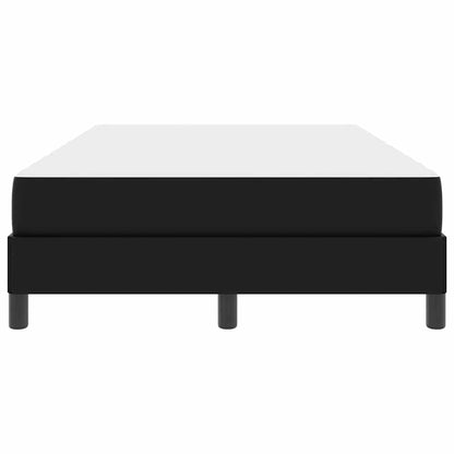 Struttura del letto con materasso Nero 120 x 190 cm Tessuto | homemem39