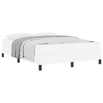 Struttura del letto Bianco Puro 160 x 200 cm Tessuto | homemem39