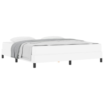 Struttura del letto Bianco Puro 180 x 200 cm Tessuto | homemem39