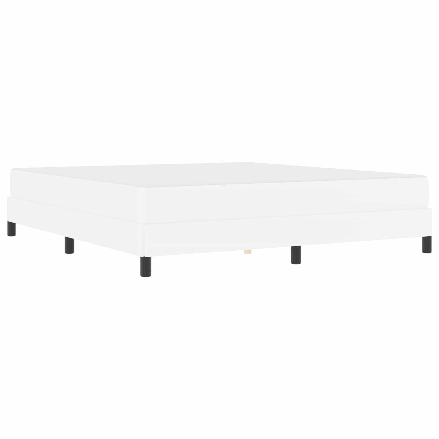 Struttura del letto Bianco Puro 180 x 200 cm Tessuto | homemem39