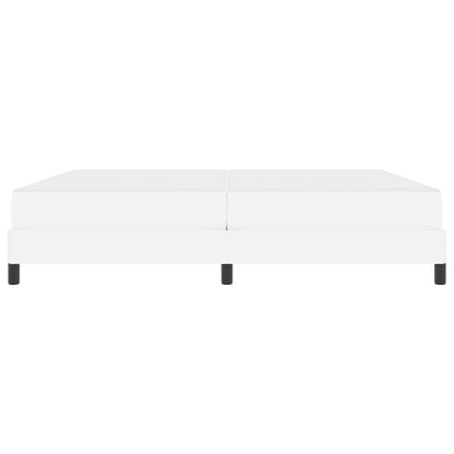Struttura del letto Bianco Puro 200 x 200 cm Tessuto | homemem39