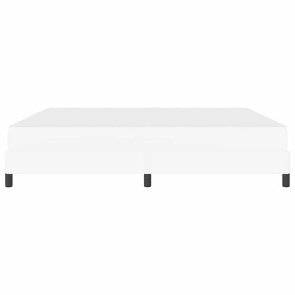 Struttura del letto Bianco Puro 200 x 200 cm Tessuto | homemem39