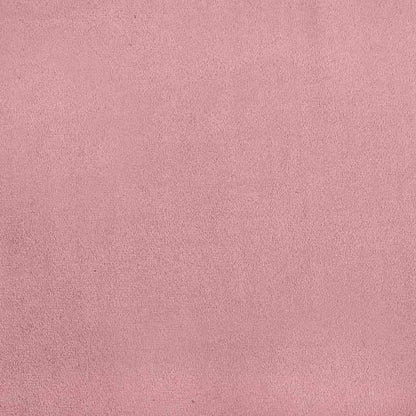 Letto box spring con materasso Rosa 80 x 200 cm Velluto