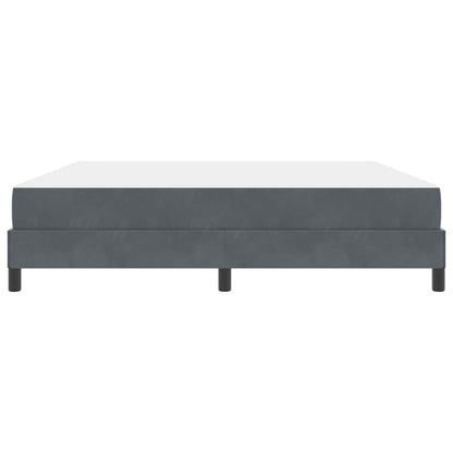 Letto box spring con materasso Grigio scuro 180 x 200 cm - homemem39