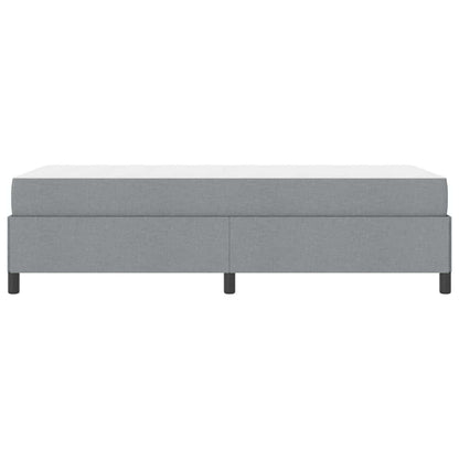 Letto a molle Grigio chiaro e nero 80 x 200 cm