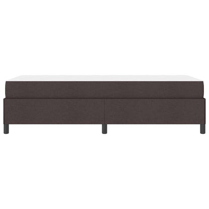Letto a molle Marrone e Nero 90 x 190 cm