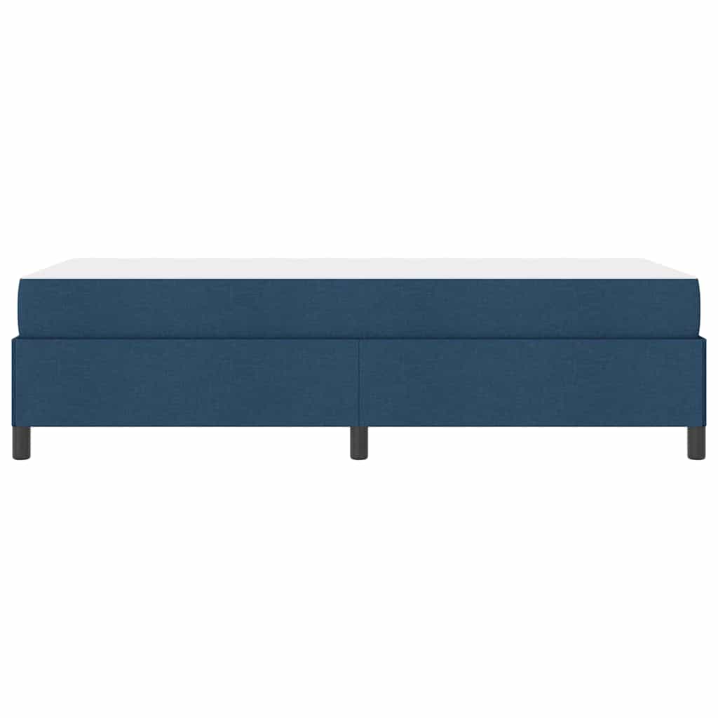 Letto a molle Blu e Nero 100 x 200 cm