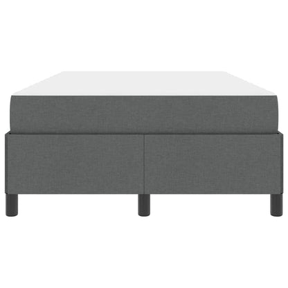 Letto a molle Grigio scuro e Nero 120 x 190 cm - homemem39