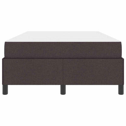 Letto a molle Marrone Scuro 120 x 190 cm Tessuto | homemem39