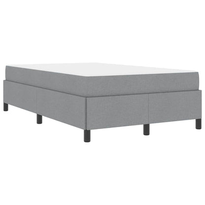 Letto a molle Grigio chiaro e nero 120 x 200 cm