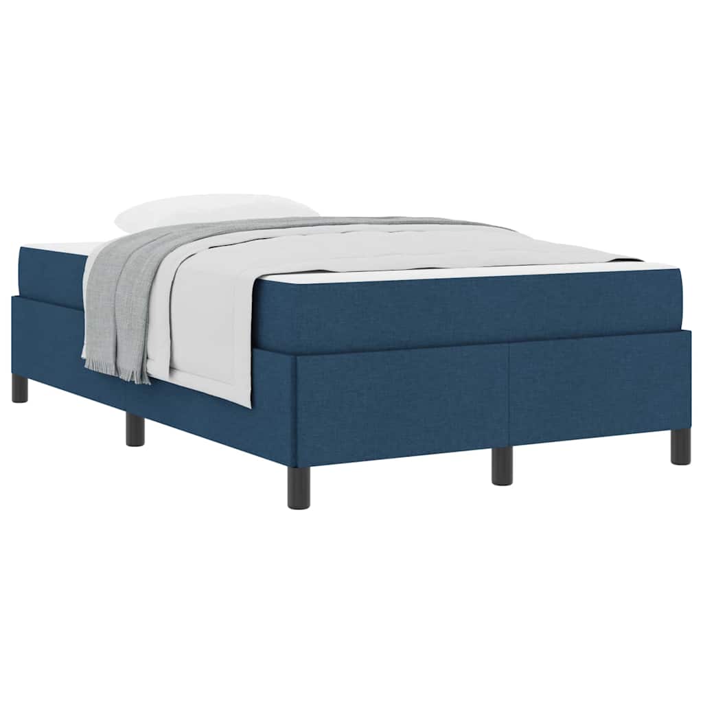 Letto a molle Blu e Nero 120 x 200 cm