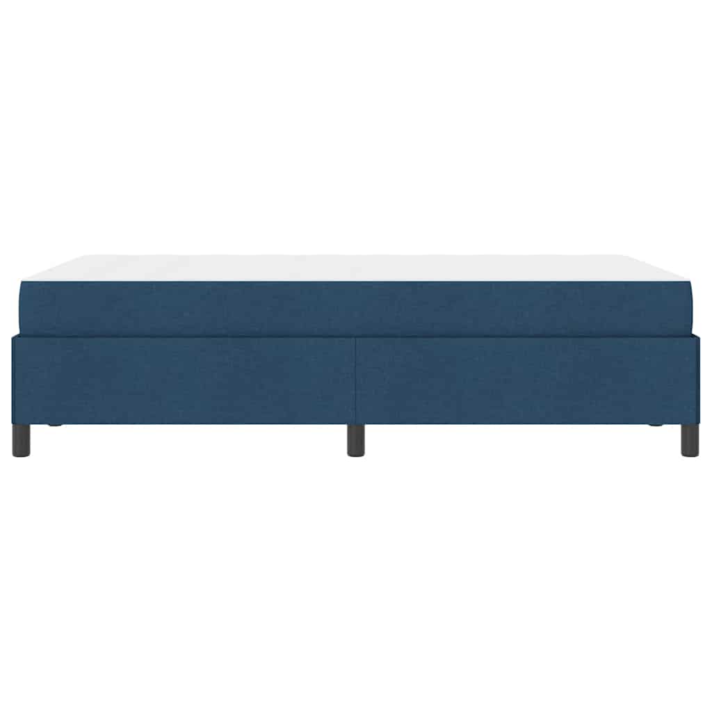 Letto a molle Blu e Nero 120 x 200 cm