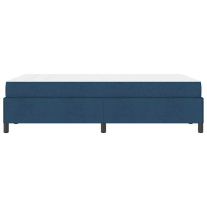 Letto a molle Blu e Nero 120 x 200 cm