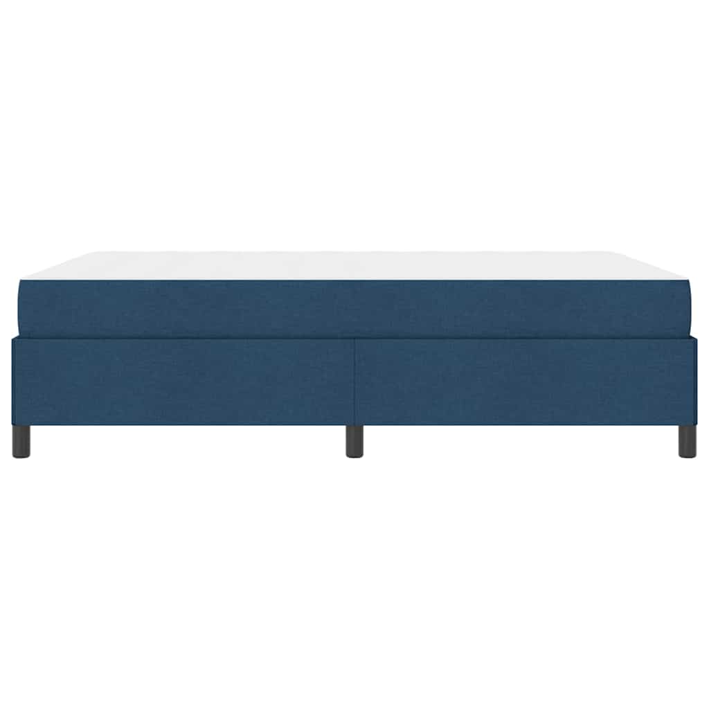 Letto a molle Blu 140 x 200 cm Tessuto | homemem39