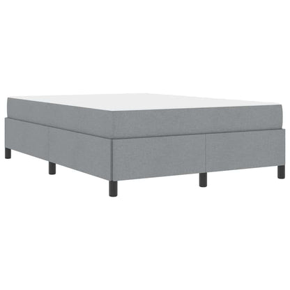Letto a molle Grigio chiaro e nero 160 x 200 cm - homemem39
