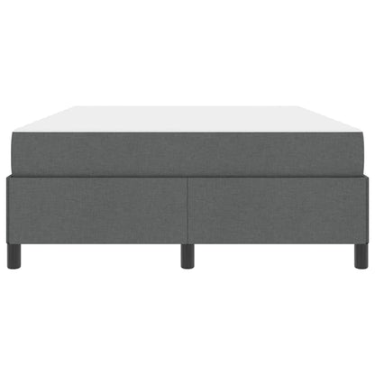 Letto a molle Grigio scuro Nero 160 x 200 cm