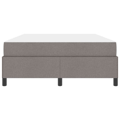 Letto a molle Tortora e Nero 160 x 200 cm