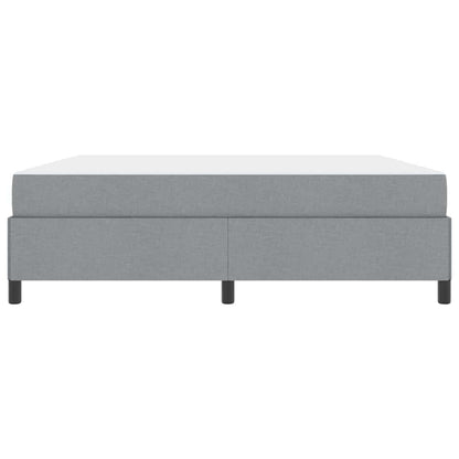 Letto a molle Grigio chiaro e nero 180 x 200 cm - homemem39