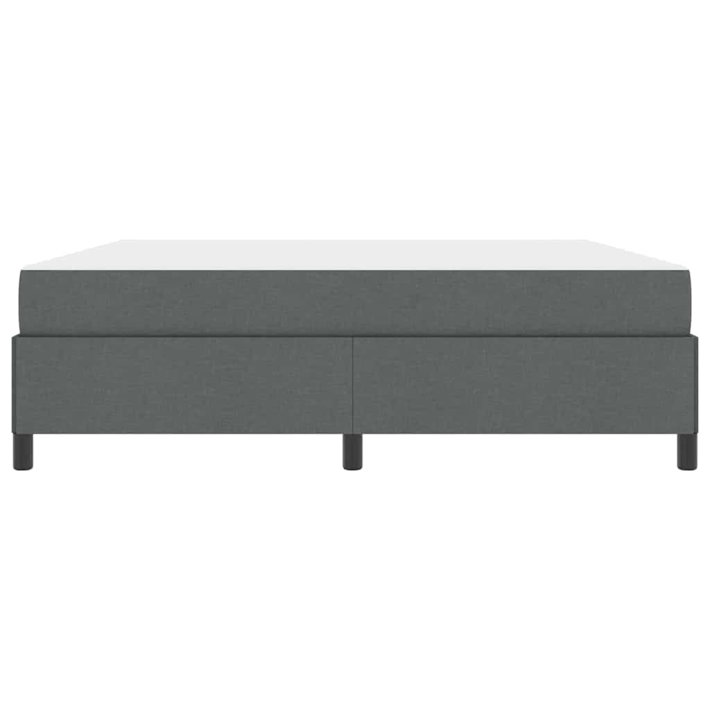 Letto a molle Grigio scuro e Nero 180 x 200 cm - homemem39