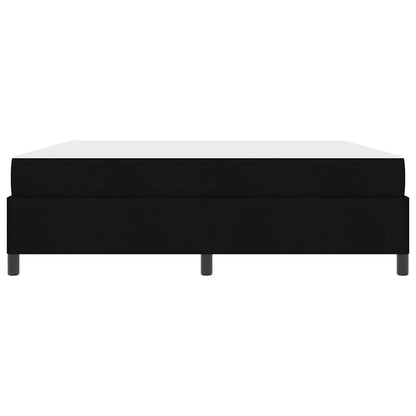 Letto a molle Nero e Nero 180 x 200 cm