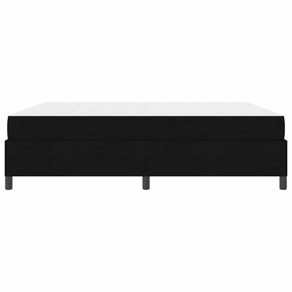 Letto a molle Nero e Nero 180 x 200 cm
