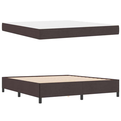 Letto a molle Marrone 180 x 200 cm