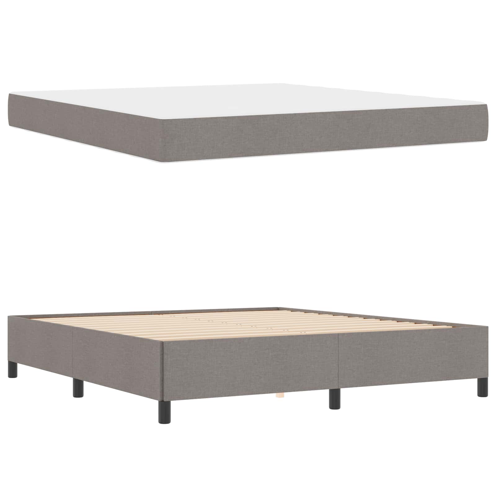 Letto a molle Talpa 180 x 200 cm Tessuto | homemem39