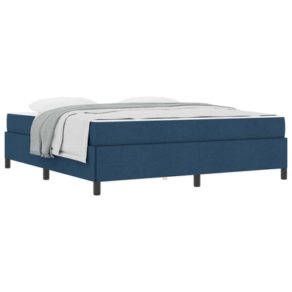 Letto a molle Blu 180 x 200 cm Tessuto | homemem39
