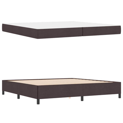 Letto a molle Marrone 200 x 200 cm