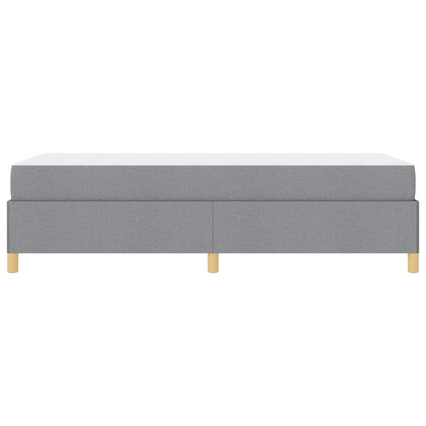 Struttura del letto Grigio chiaro 80 x 200 cm Tessuto | homemem39