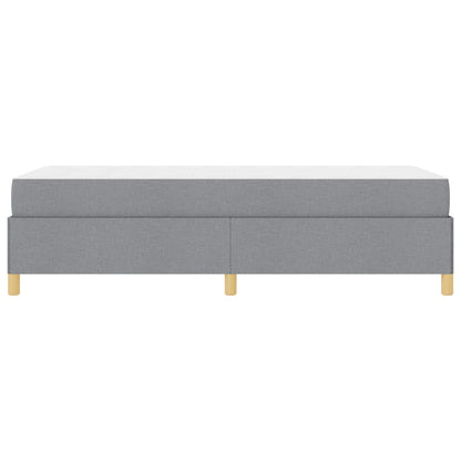 Struttura del letto Grigio chiaro 80 x 200 cm Tessuto | homemem39