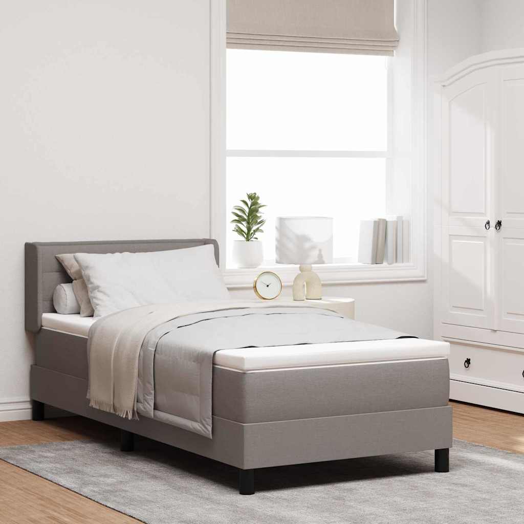 Letto a molle con testiera Talpa 190 x 90 cm Tessuto