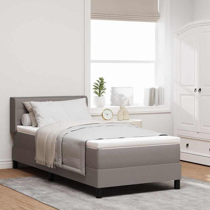 Letto a molle con testiera Talpa 190 x 90 cm Tessuto