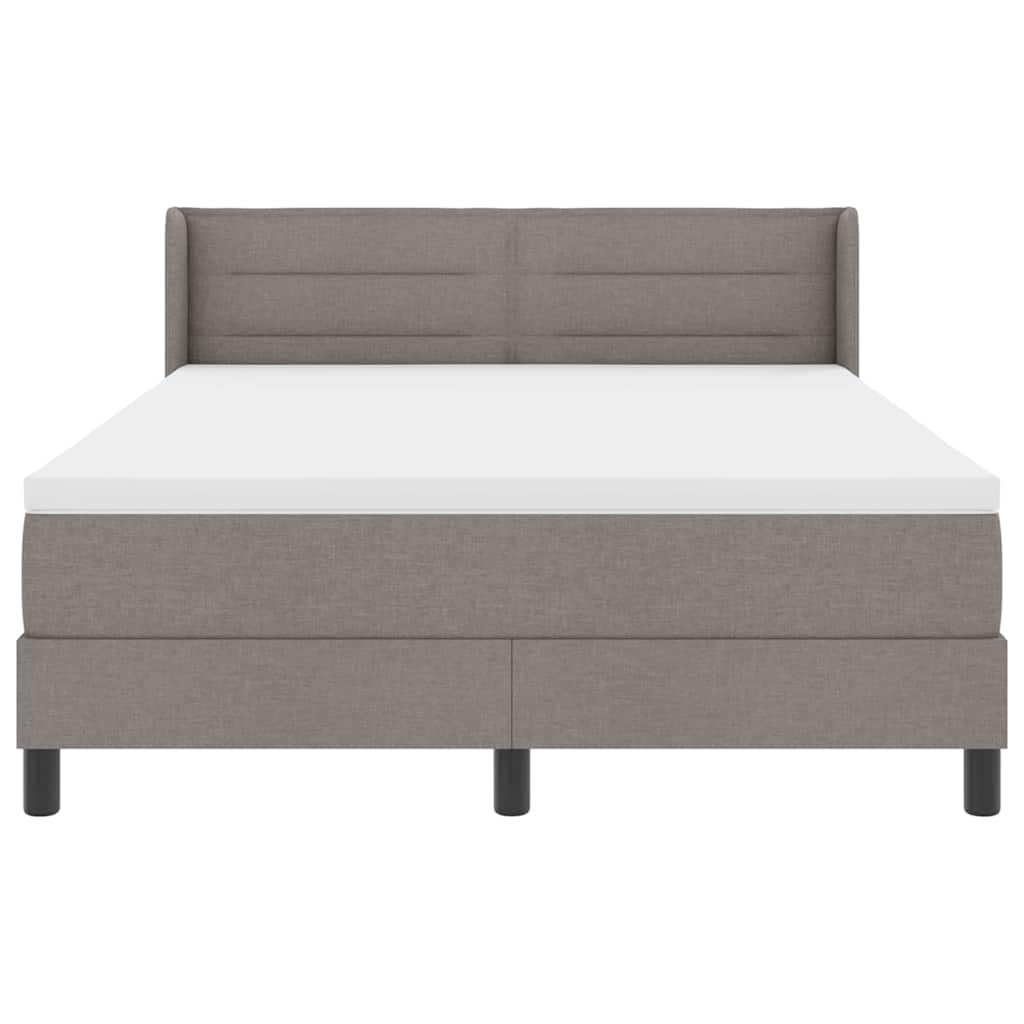 Letto a molle con testiera Talpa 190 x 140 cm Tessuto | homemem39