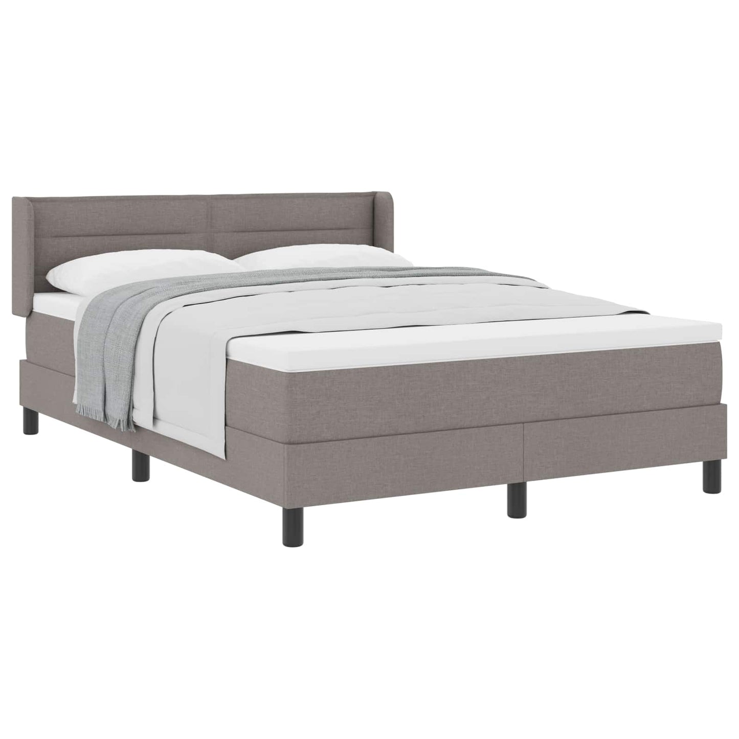 Letto a molle con testiera Talpa 200 x 140 cm Tessuto | homemem39