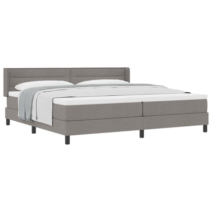 Letto a molle con testiera Talpa 200 x 200 cm Tessuto | homemem39