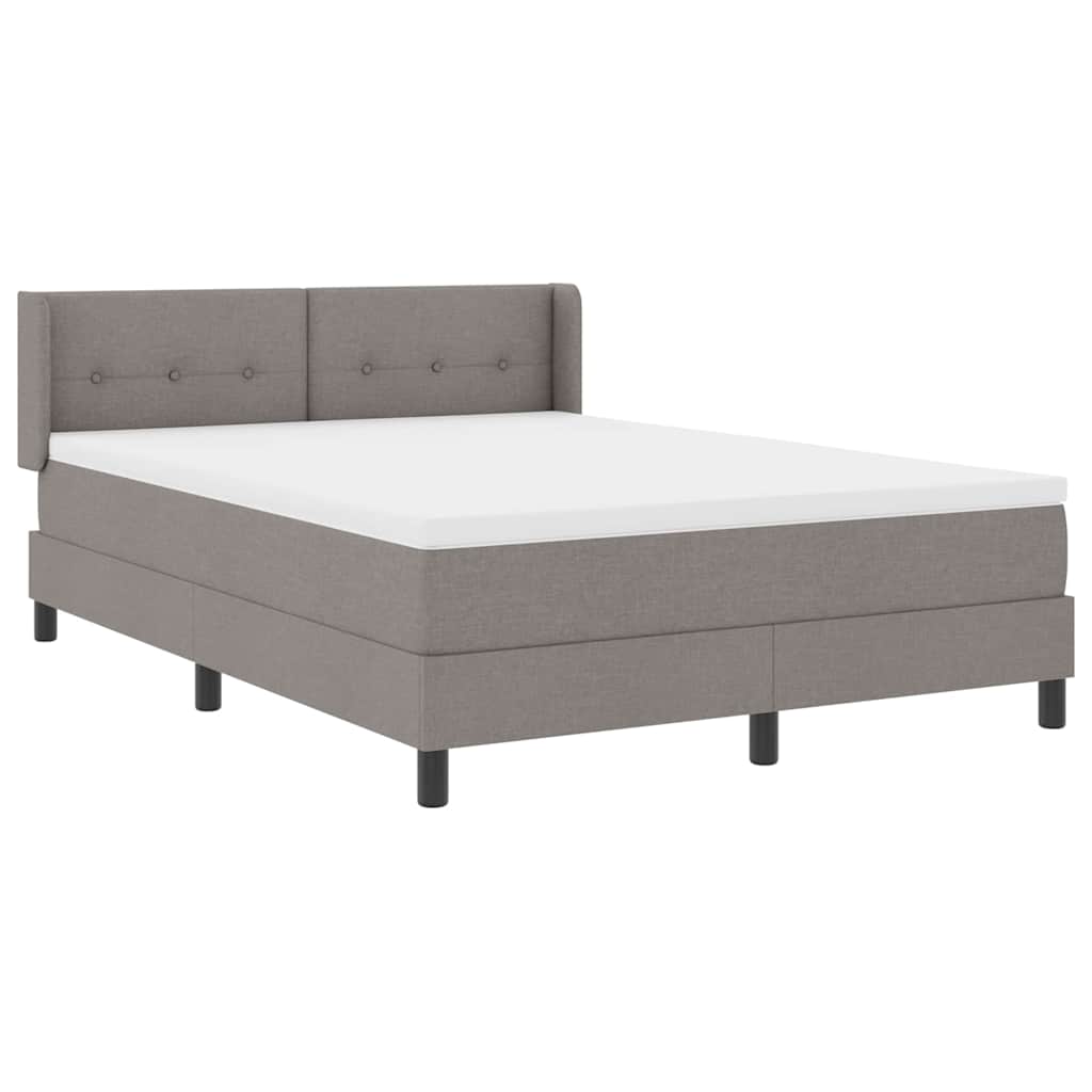 Letto a molle con testiera Talpa 190 x 140 cm Tessuto | homemem39