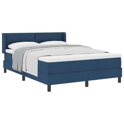 Letto a molle con testiera Blu 200 x 160 cm Tessuto | homemem39