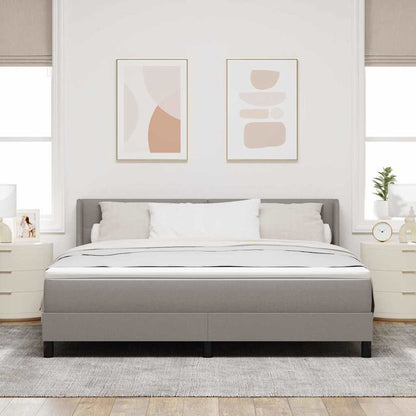Letto a molle con testiera Talpa 200 x 180 cm Tessuto | homemem39