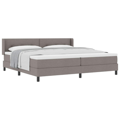 Letto a molle con testiera Talpa 200 x 200 cm Tessuto | homemem39