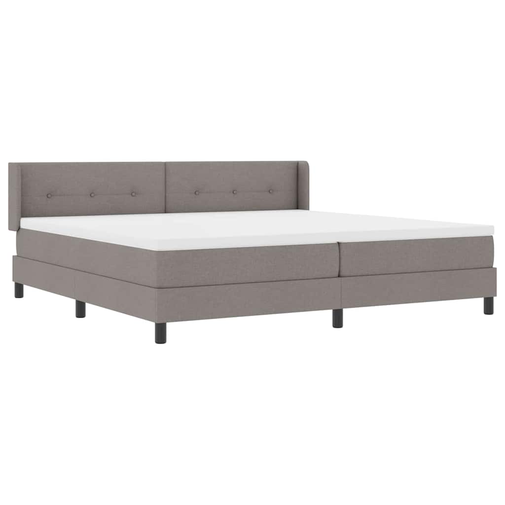 Letto a molle con testiera Talpa 200 x 200 cm Tessuto | homemem39