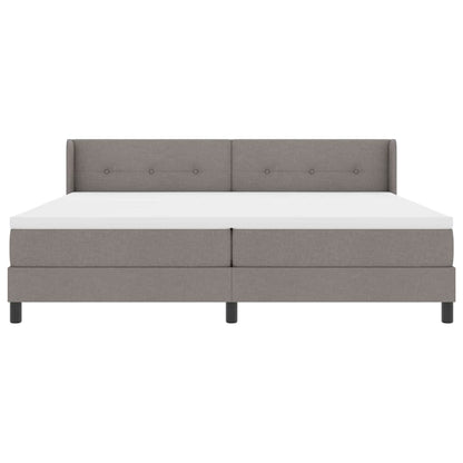 Letto a molle con testiera Talpa 200 x 200 cm Tessuto | homemem39