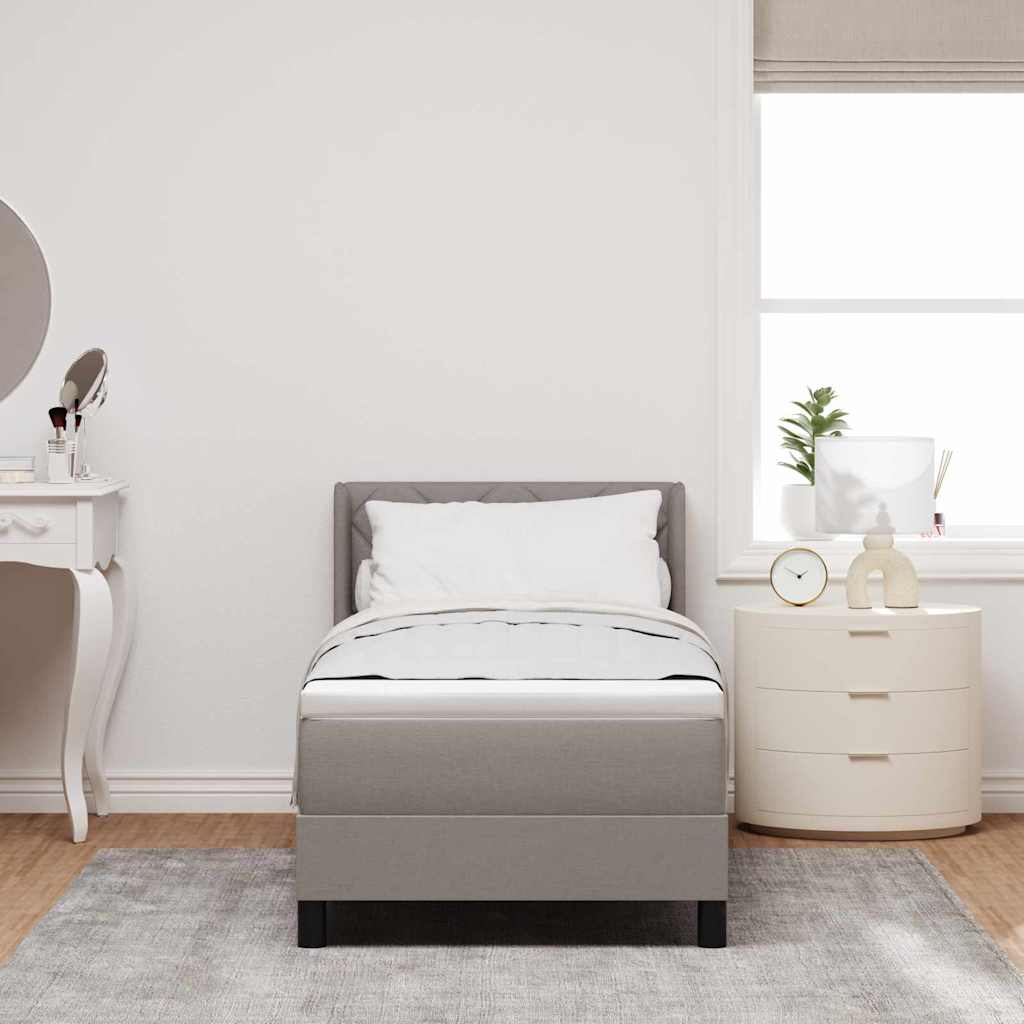 Letto a molle con testiera Talpa 200 x 80 cm Tessuto | homemem39