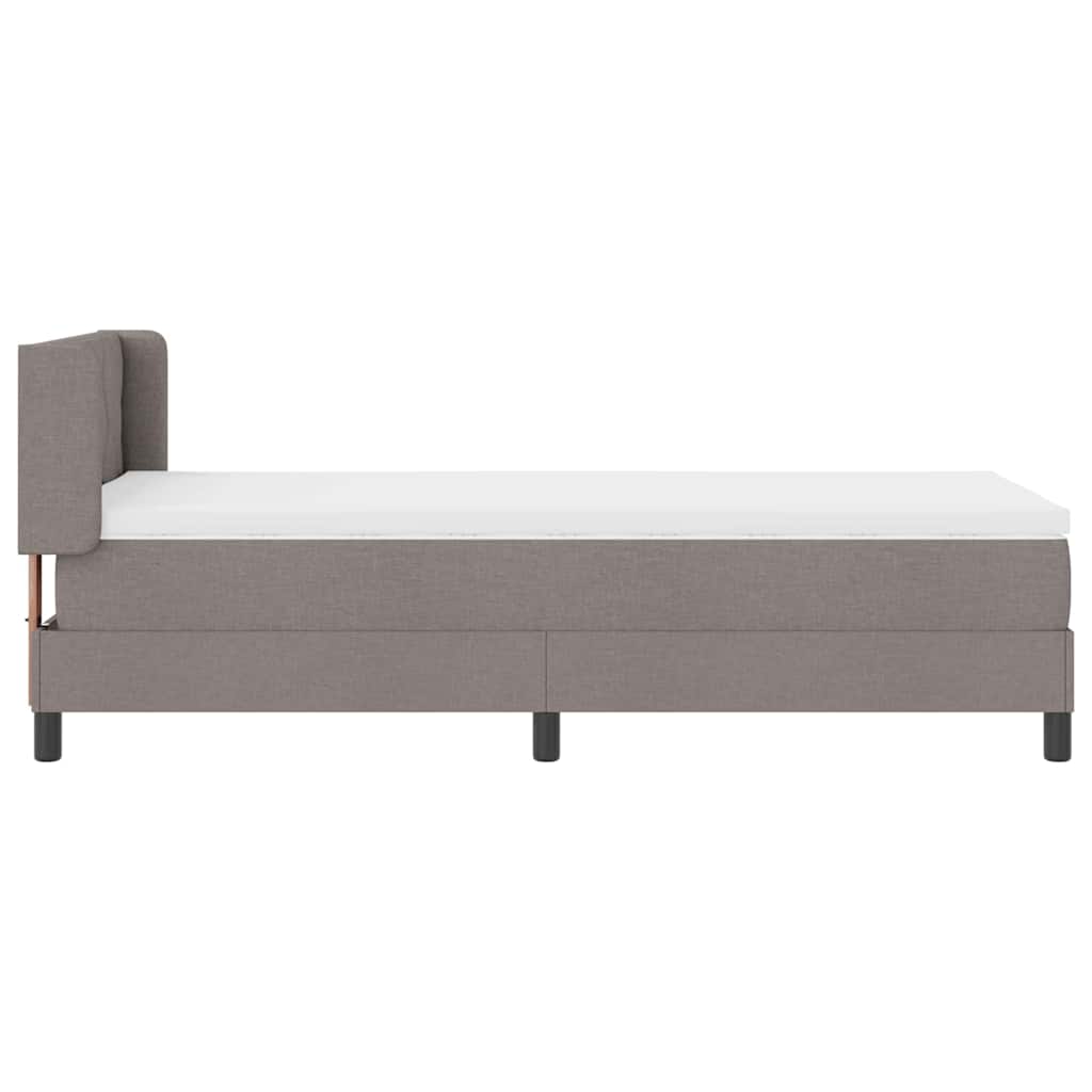 Letto a molle con testiera Talpa 200 x 100 cm Tessuto | homemem39