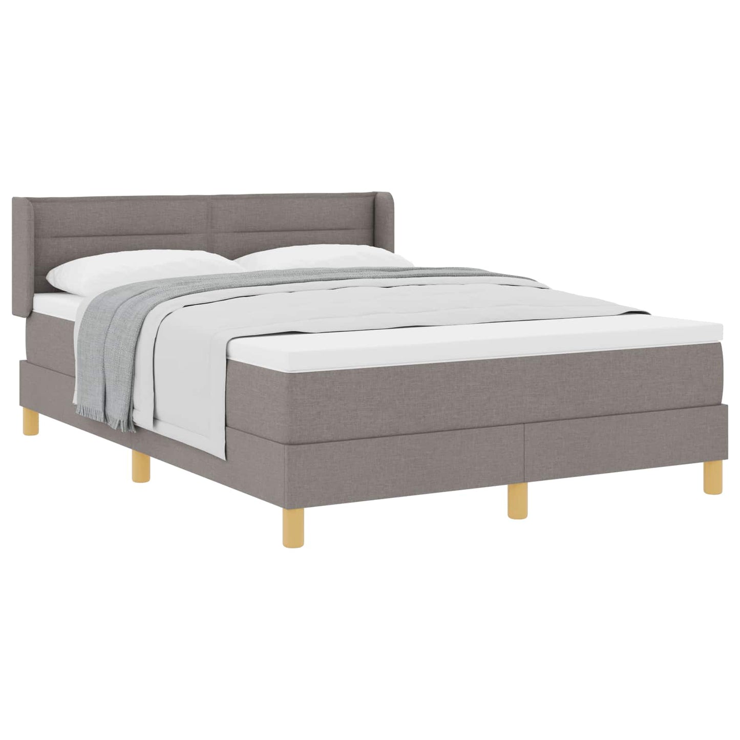 Letto a molle con materasso Talpa 200 x 140 cm Tessuto