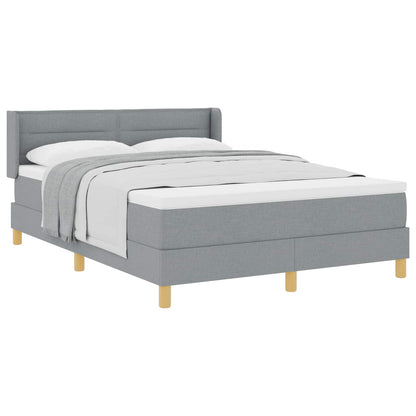 Letto a molle con materasso Grigio chiaro 200 x 160 cm Tessuto | homemem39