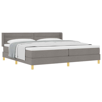 Letto a molle con materasso Talpa 200 x 200 cm Tessuto | homemem39