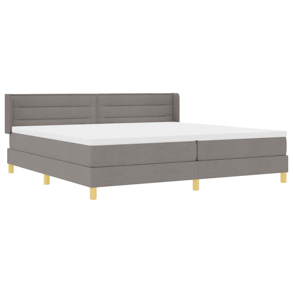 Letto a molle con materasso Talpa 200 x 200 cm Tessuto | homemem39