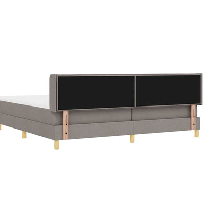 Letto a molle con materasso Talpa 200 x 200 cm Tessuto | homemem39